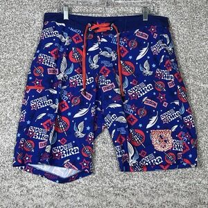 Dixxon Flannel Co Short Mens 36 Multicolor Boardshorts Drawstring Outdoors
